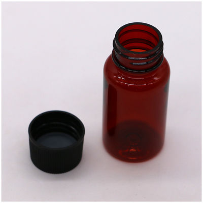 Basismaterial PET 1 Unze/25 ml individuell für die orale Flüssigkeitsflasche aus Kunststoff für die medizinische Industrie