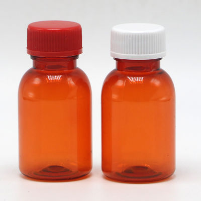 Leckdichte PET-Flasche mit Kappe 20ML/CC Halsband aus PET
