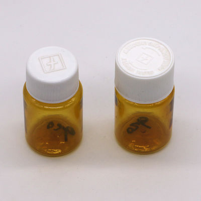 Pharmazeutische Verpackung PET-Flasche aus Kunststoff mit transparenten Farben und Bildschirmdruck
