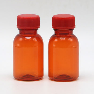 Leckdichte PET-Flasche mit Kappe 20ML/CC Halsband aus PET