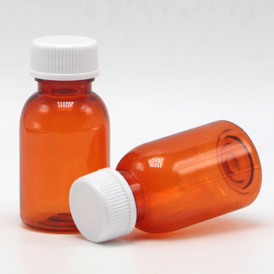 Leckdichte PET-Flasche mit Kappe 20ML/CC Halsband aus PET