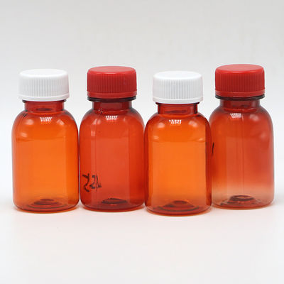 Leckdichte PET-Flasche mit Kappe 20ML/CC Halsband aus PET
