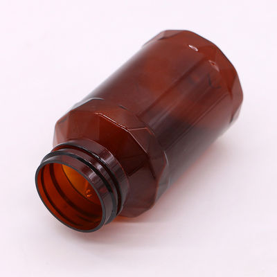 150 ml Kapazität PET-Flaschen mit einzigartiger Form für Pillen und Kapseln in kundenspezifischen Farben