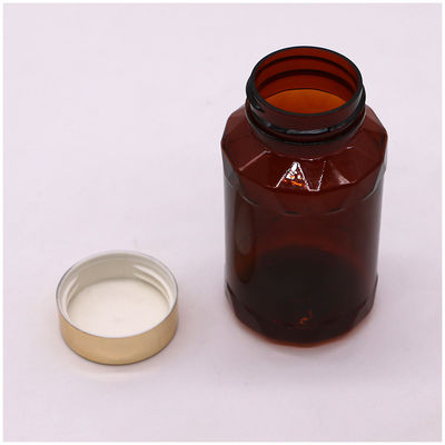 150 ml Kapazität PET-Flaschen mit einzigartiger Form für Pillen und Kapseln in kundenspezifischen Farben