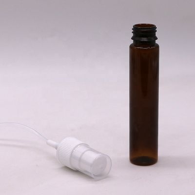 Leckageproof 30ml/1OZ PET Portable angepasste Farbe Amber/Braun Trigger Spray Flasche