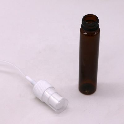 Leckageproof 30ml/1OZ PET Portable angepasste Farbe Amber/Braun Trigger Spray Flasche