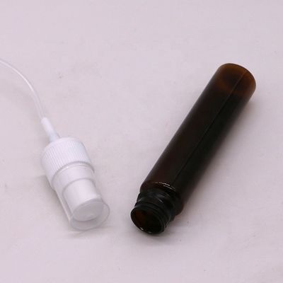 Leckageproof 30ml/1OZ PET Portable angepasste Farbe Amber/Braun Trigger Spray Flasche