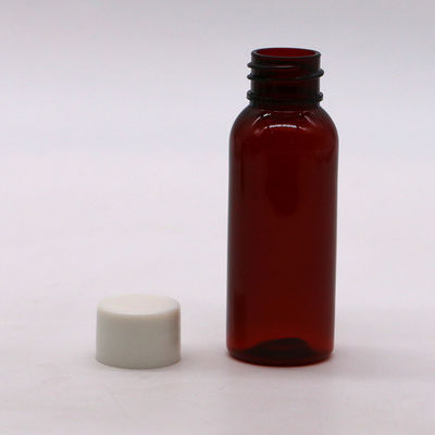 30 ml PET Boston Round Slim 20-410 Sirup Plastikflasche für Ahornsirup