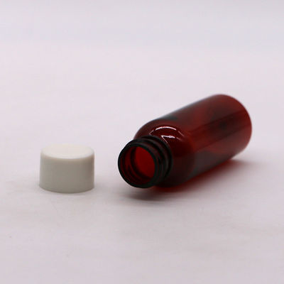 30 ml PET Boston Round Slim 20-410 Sirup Plastikflasche für Ahornsirup