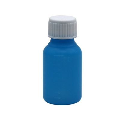 30 ml / 1 oz / 1 cc HDPE Flüssigmedizin Tabletten Pille Flasche mit CRC Kappe und Bildschirmdruck