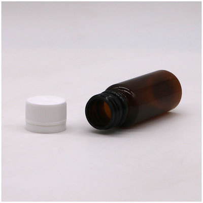 GMP Pharmaceutical 30 ml PET-Plastik Sirup Flüssigflasche mit manipulationssicheren Schraubkappe