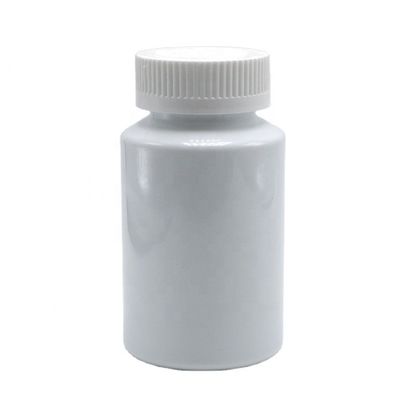 150 ml PET weiße Plastikflasche mit kindersicheren Deckel für Pillenpräparate