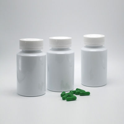 150 ml PET weiße Plastikflasche mit kindersicheren Deckel für Pillenpräparate