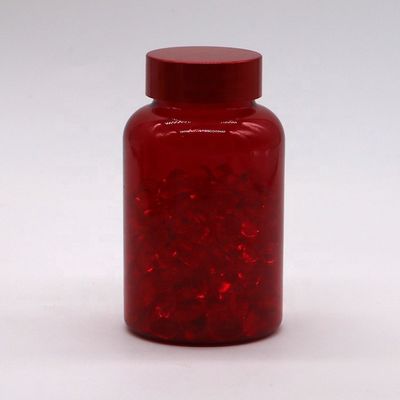PET-leere Plastikkapseln Pillen Medikamentenflasche mit CRC-Schrauben Flip Top Kappen 175ML/CC/6OZ