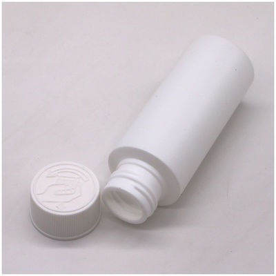 Kunststoff-HDPE-Flasche 2OZ/60 ML biologisch abbaubare Arzneimittelflüssigkeit mit kindersicherem Deckel