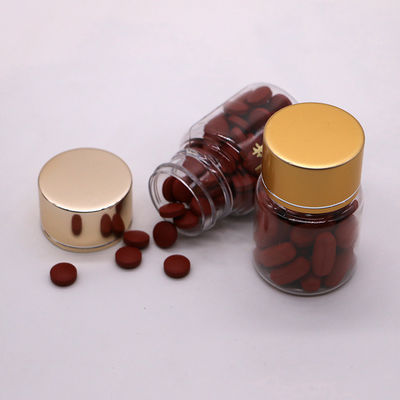 Medizinische Verpackung 35 ml PET Kleine Plastikflasche mit Farbkappen