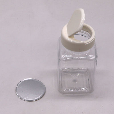 Medikamentenflasche 100 ml PET-Flasche aus Quadratplastik mit individueller Farbe und verschiedenen Deckeln