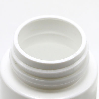 30 ml HDPE Tragbare weiße Kunststoffpulver Medizin Pille Tabletten Flaschen Behälter mit Kindersicherheitskappe