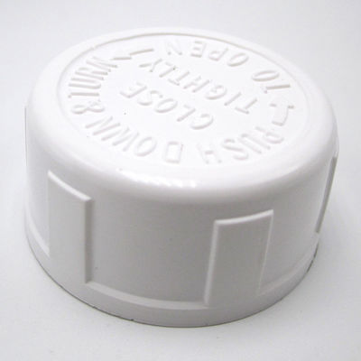 30 ml HDPE Tragbare weiße Kunststoffpulver Medizin Pille Tabletten Flaschen Behälter mit Kindersicherheitskappe