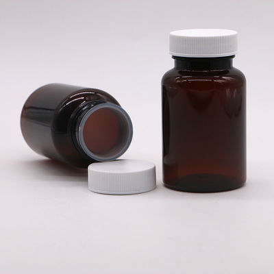 Anpassungsfähiger PET-Halsband 120 ml Flasche aus fester Kunststoff für Medikamente und Gesundheitsprodukte