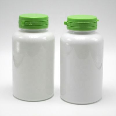 220 ml PET Weißes Rundflaschen für Gesundheitsprodukte Basismaterial PET Trenndeckel