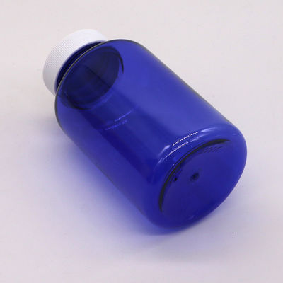 300 ml / 10oz Runde Form PET Plastikflasche mit Flip Top Kappe für Pille Flaschenbehälter
