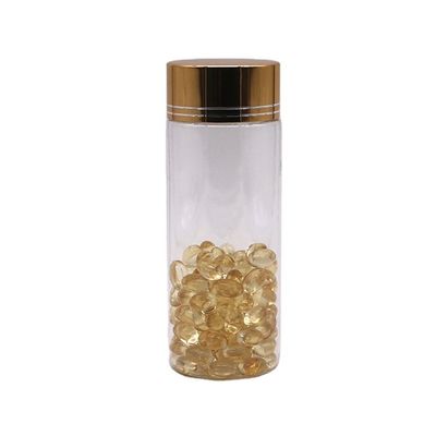 Siebdruck 160ml PET leere Plastikflasche für Pillen Vitaminkapsel
