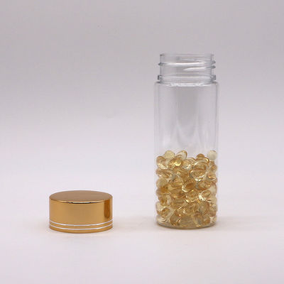 Siebdruck 160ml PET leere Plastikflasche für Pillen Vitaminkapsel