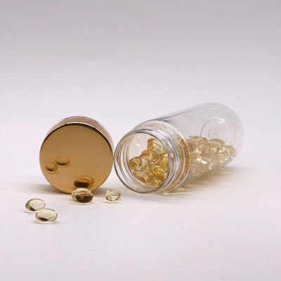 Siebdruck 160ml PET leere Plastikflasche für Pillen Vitaminkapsel