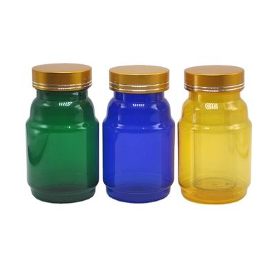 Kindersichere Deckel PET-Pillenbehälter für Apotheken 250 ml Pillenkapseln