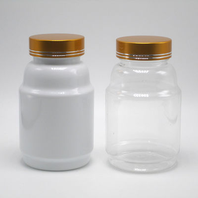 Kindersichere Deckel PET-Pillenbehälter für Apotheken 250 ml Pillenkapseln