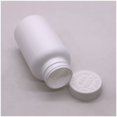 Flip Top Cap PE Flasche Weitmunde Plastikleere Flaschen für 300 ml Kapselbehälter