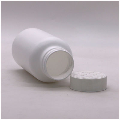 Flip Top Cap PE Flasche Weitmunde Plastikleere Flaschen für 300 ml Kapselbehälter