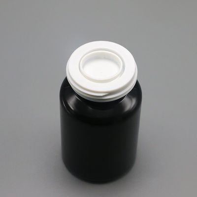 90mL PET-Rundflasche aus Kunststoff für Medikamente Feststofftablette Kapsel Aufbewahrung