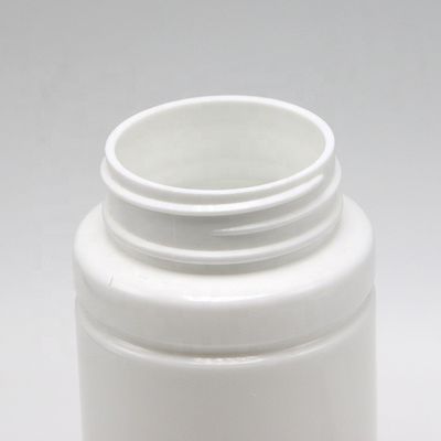 Personalisiertes Logo PE leere Plastikflasche in Bambusform mit Schraubkappe für Pillen Kapsel Tabletten Medizin Ergänzung 5OZ 150ml
