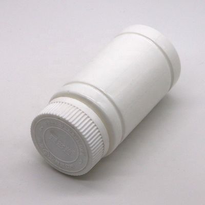 Personalisiertes Logo PE leere Plastikflasche in Bambusform mit Schraubkappe für Pillen Kapsel Tabletten Medizin Ergänzung 5OZ 150ml