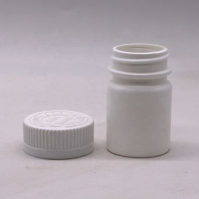 30 ml runde PE-Plastikflasche für Medikamente Feststofftablette Kapsel Lagerlösung