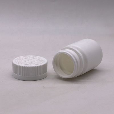 30 ml runde PE-Plastikflasche für Medikamente Feststofftablette Kapsel Lagerlösung
