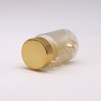 Kapselbehälter für Medikamente in 90 ml PET mit gefrorener Oberfläche und Schraubenkappe