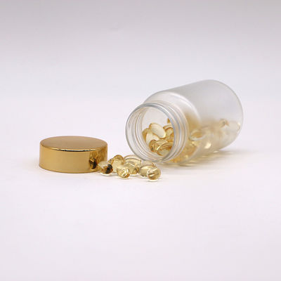 Kapselbehälter für Medikamente in 90 ml PET mit gefrorener Oberfläche und Schraubenkappe