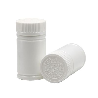 PE-Basismaterial 110 ml Plastikflasche in Bambusform mit kindersicheren Deckeln