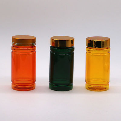 175ml Fassungsvermögen PET-Plastikkapsel Pille Medizinflasche mit CRC-Schrauben-Flip-Top-Kappen