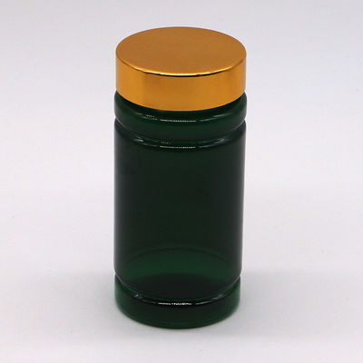 175ml Fassungsvermögen PET-Plastikkapsel Pille Medizinflasche mit CRC-Schrauben-Flip-Top-Kappen