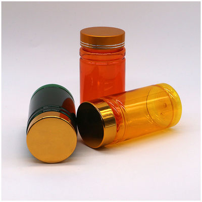 175ml Fassungsvermögen PET-Plastikkapsel Pille Medizinflasche mit CRC-Schrauben-Flip-Top-Kappen