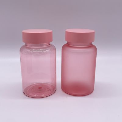 Individuell angepasste 120 ml PET Matte Fertigflasche mit Schraubverschluss für Ergänzungspillenkapsel