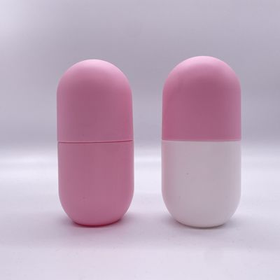 Arzneimittelbehälter Farbflasche in Kapselform mit Schraubkappe