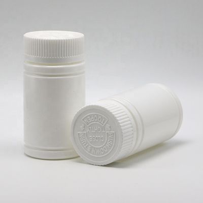 120 ml runde PE-Plastikflasche mit Schraubverschluss für Tabletten