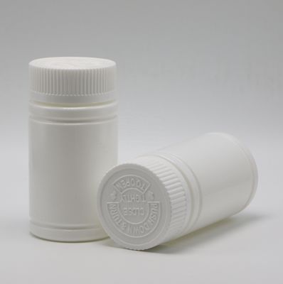 120 ml runde PE-Plastikflasche mit Schraubverschluss für Tabletten