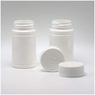 120 ml runde PE-Plastikflasche mit Schraubverschluss für Tabletten