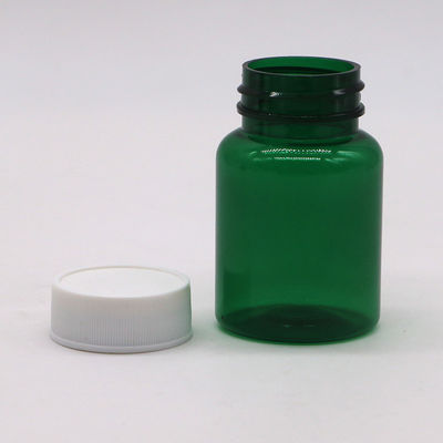 50 ml PET-Plastikflasche mit Schraubkappe und individuellem Etikettendruck